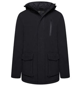 Kam Jeans warm lang  SOFTSHELL JACK zwart