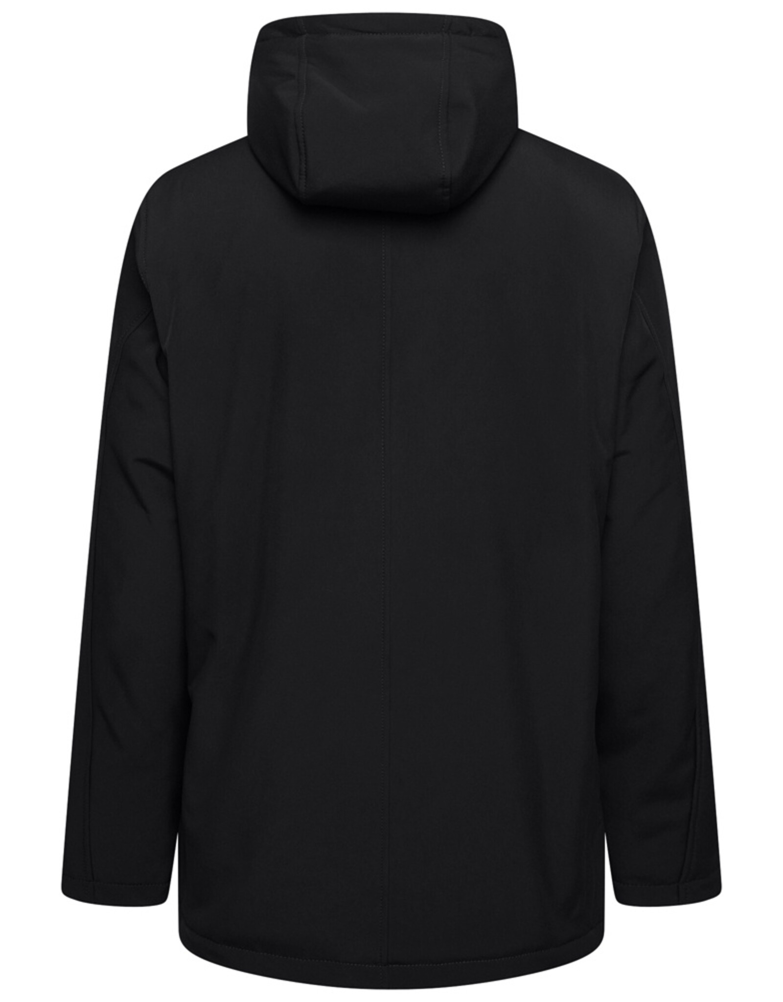 Kam Jeans warm lang  SOFTSHELL JACK zwart