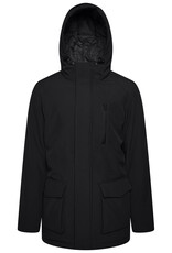 Kam Jeans warm lang  SOFTSHELL JACK zwart