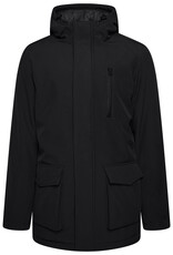 Kam Jeans warm lang  SOFTSHELL JACK zwart
