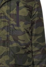 Kam Jeans warm winterjas  camouflage stijl