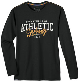 Redfield SHIRT Zwart lange mouwen en print - ATHLETIC