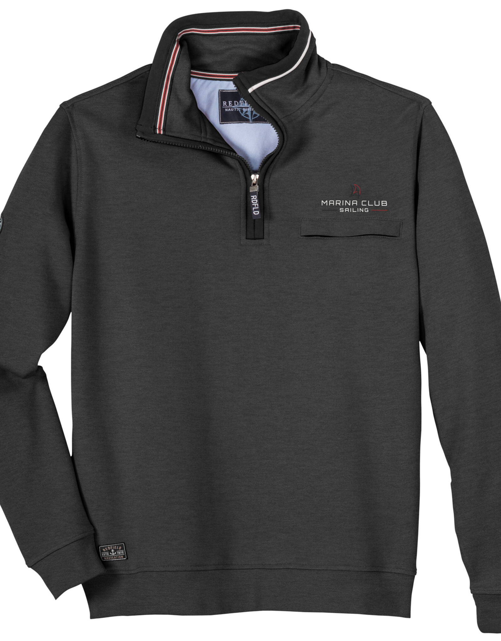 Redfield Sweater maritim club  antraciet
