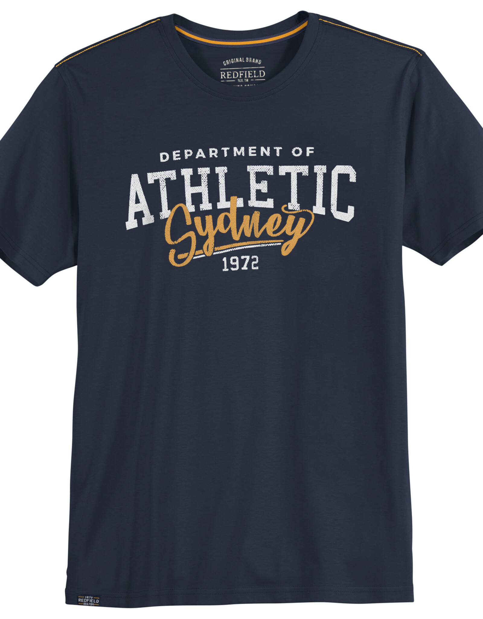 Redfield T-Shirt Athletic Sydney - denim blauw