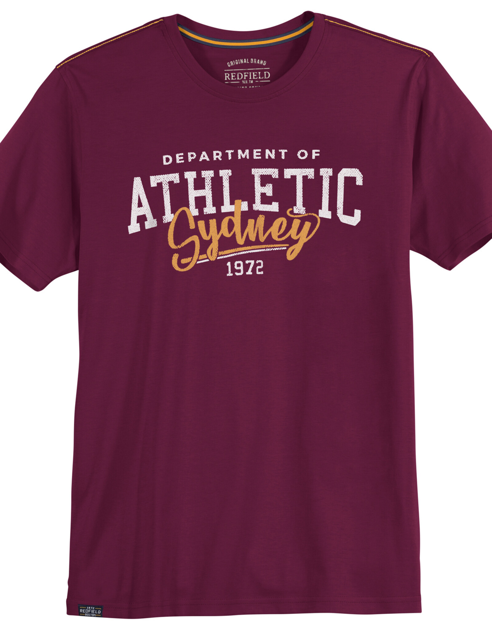 Redfield T-Shirt Athletic Sydney - bordeaux