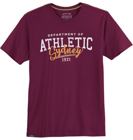 Redfield T-Shirt Athletic Sydney - bordeaux
