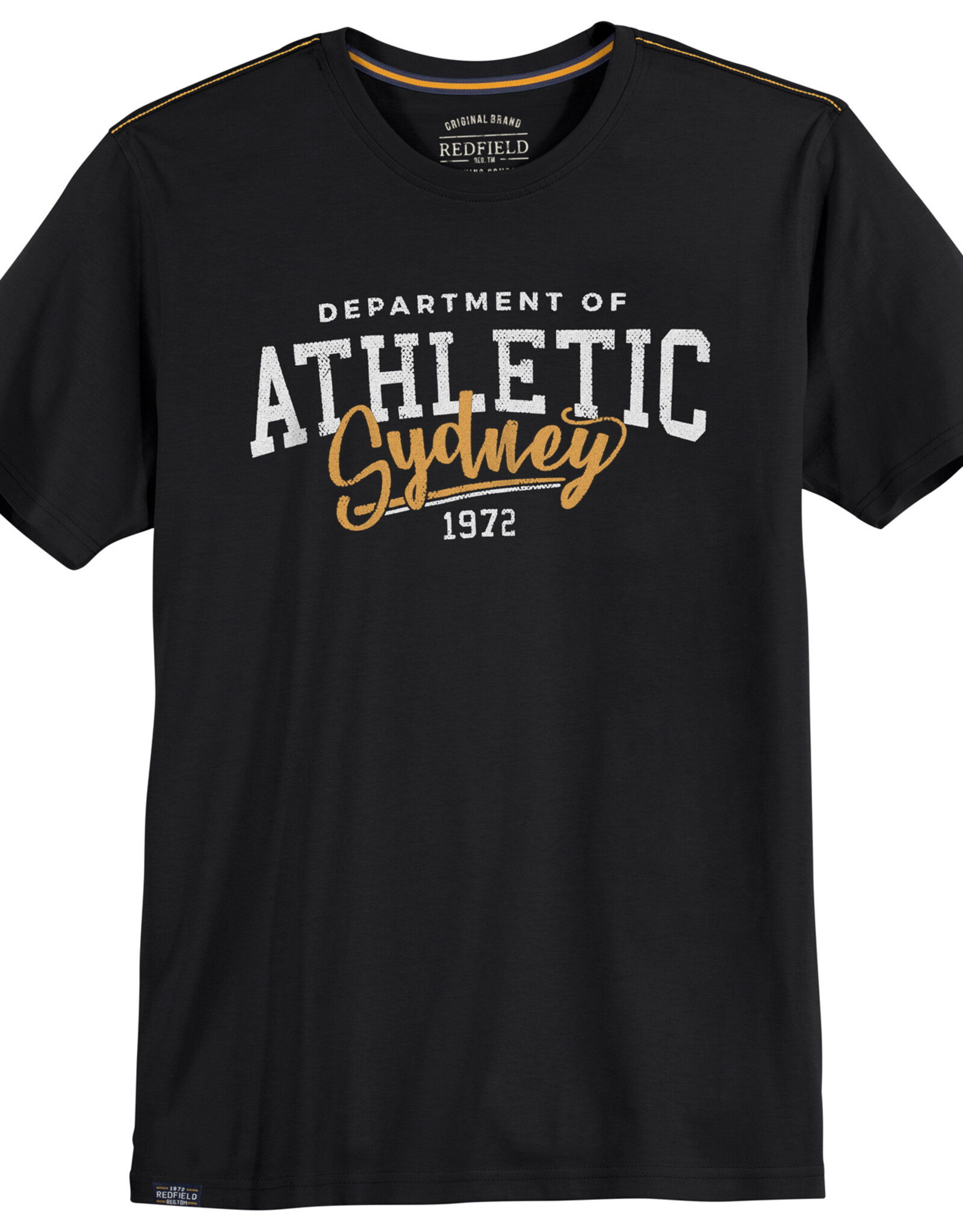 Redfield T-Shirt Athletic Sydney - zwart