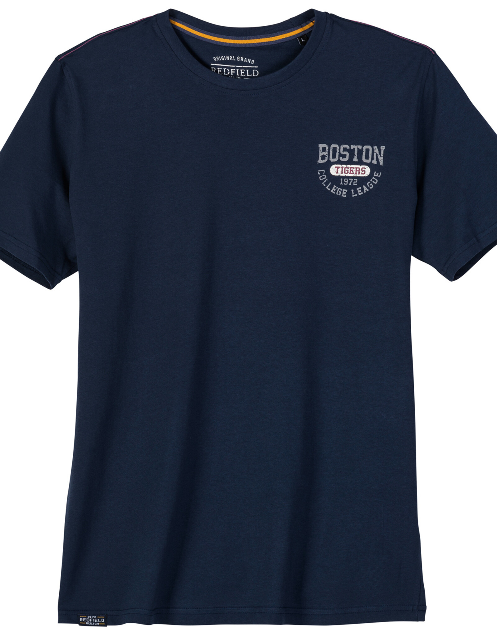 Redfield T-Shirt BOSTON denim blauw