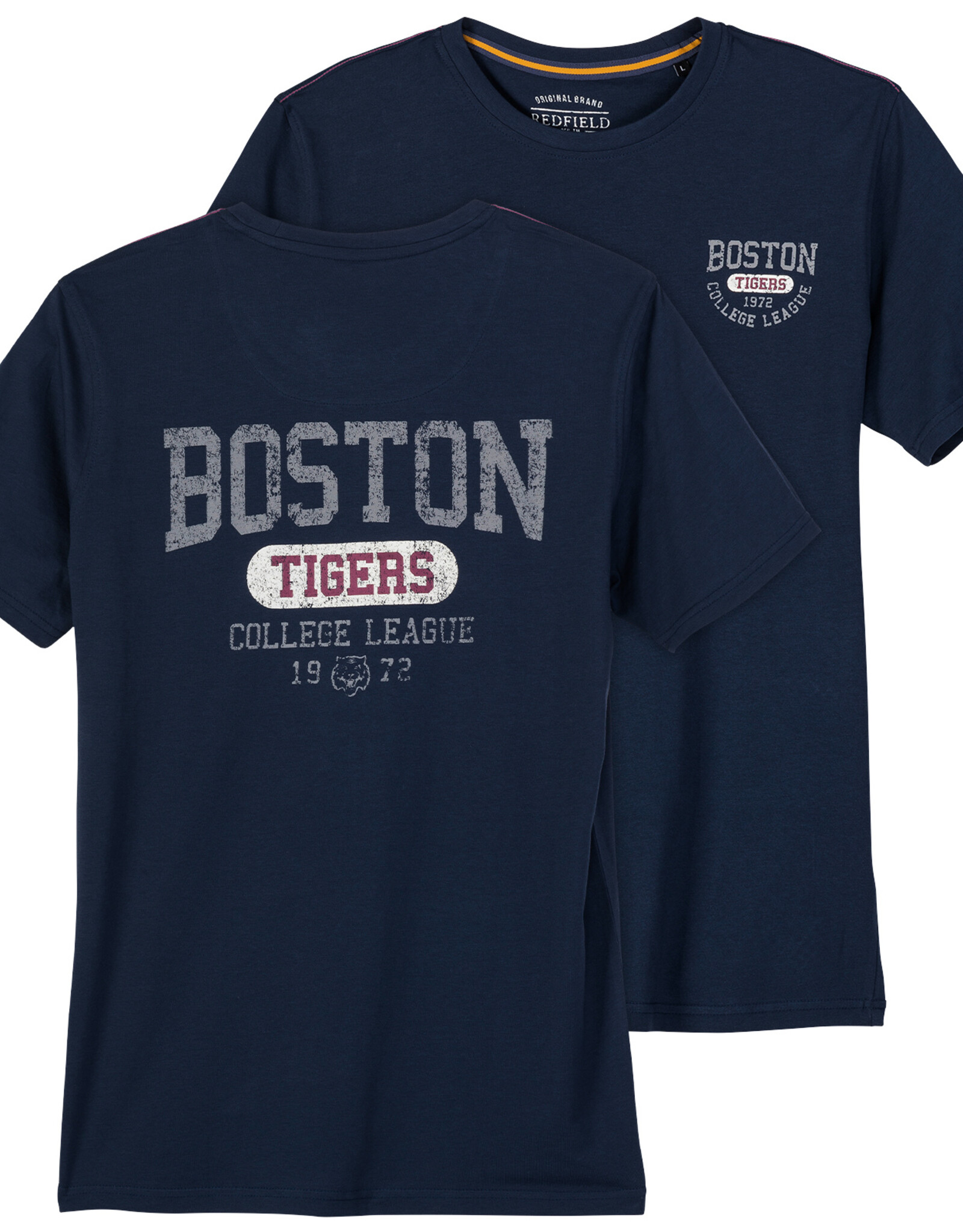 Redfield T-Shirt BOSTON denim blauw