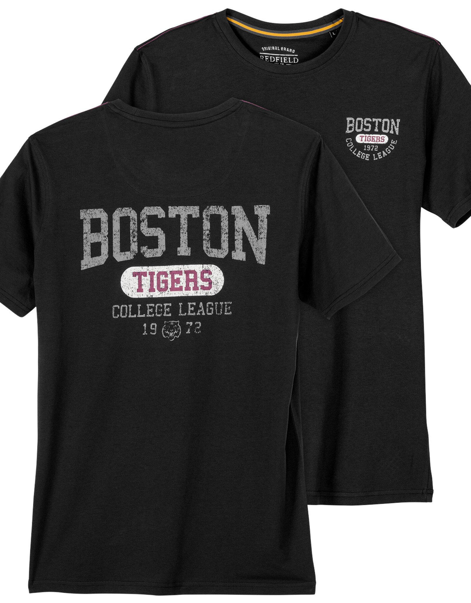Redfield T-Shirt BOSTON  zwart