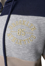 Kam Jeans ZIP THRU Hoodie CUT & SAW Brooklyn - navy Kam Jeans ZIP THRU Hoodie CUT & SAW Brooklyn - navy