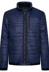 Kam Jeans Lichtgewicht gewatteerde dons jack - navy