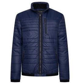 Kam Jeans Lichtgewicht gewatteerde dons jack - navy