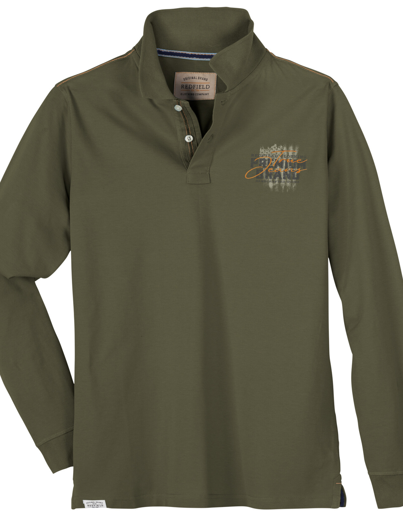 Redfield POLOSHIRT true Jeans - kaki