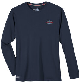 Redfield SHIRT navy lange mouwen en print - redfield yacht OPTM
