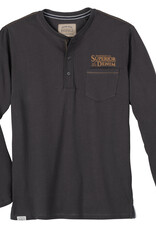 Redfield SHIRT met lange mouwen en knoopjes- superior denim - vintage grijs