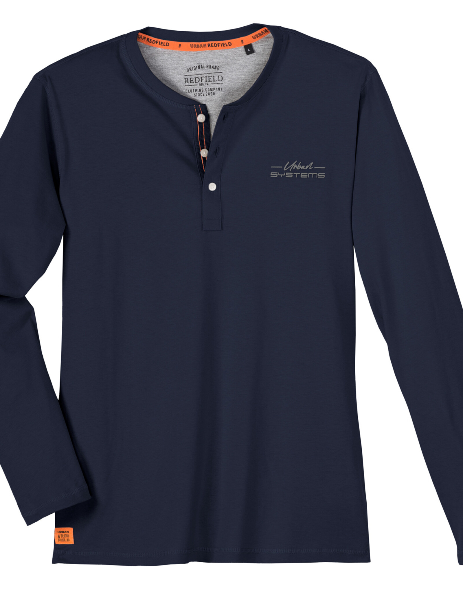 Redfield SHIRT met lange mouwen en knoopjes- urban systems - navy