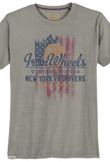 Redfield T-Shirt Iron Wheels- steen grijs