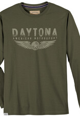 Redfield T-Shirt Daytona- lange mouw - kaki
