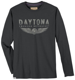 Redfield T-Shirt Daytona- lange mouw - vintage grijs