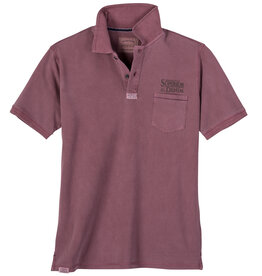 Redfield POLOSHIRT Superior Denim - oud roze