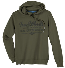 Redfield Hoodie Iron wheels kaki