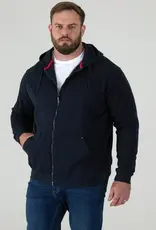 Rockford SWEATVEST SALE 7XL  met capuchon 'Cantor' navy