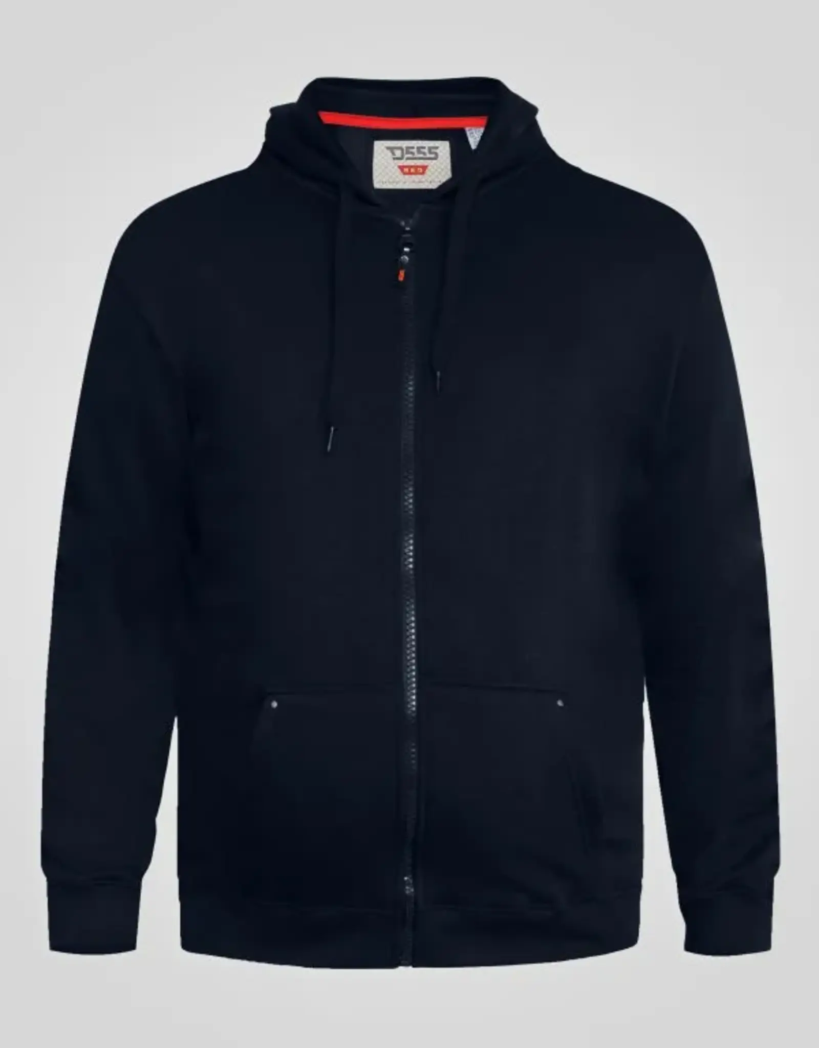 Rockford SWEATVEST SALE 7XL  met capuchon 'Cantor' navy