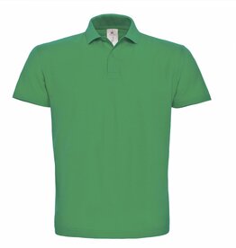 B&C SALE 3XL & 4XL POLOSHIRT budget katoen grasgroen