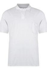Kam Jeans SALE 7XL BASIC POLOSHIRT met borstzak wit