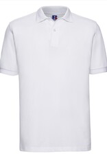 Russell SALE 6XL Heavy POLOSHIRT polycotton wit