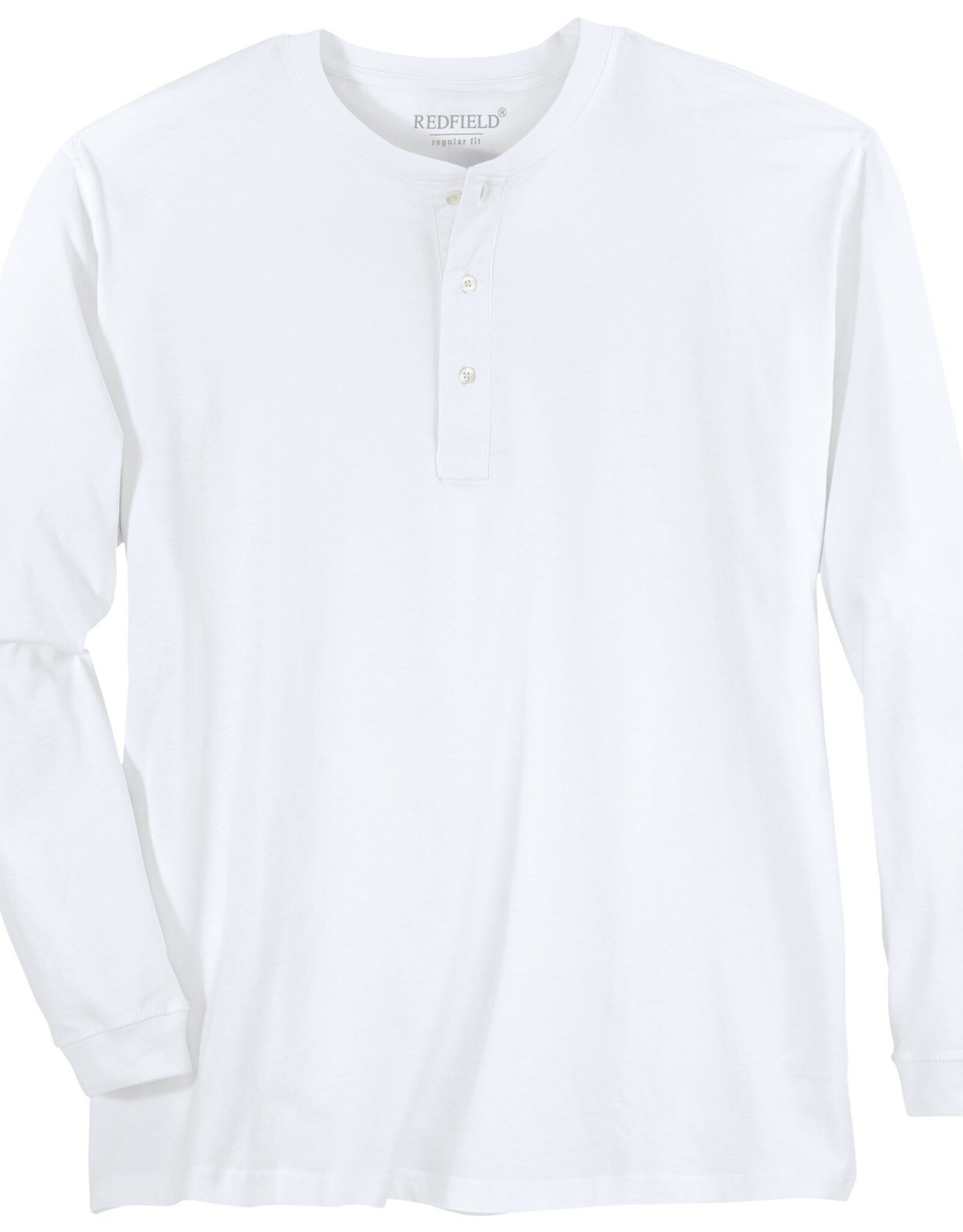 Redfield SALE 2XL SHIRT met lange mouwen en knoopjes - wit