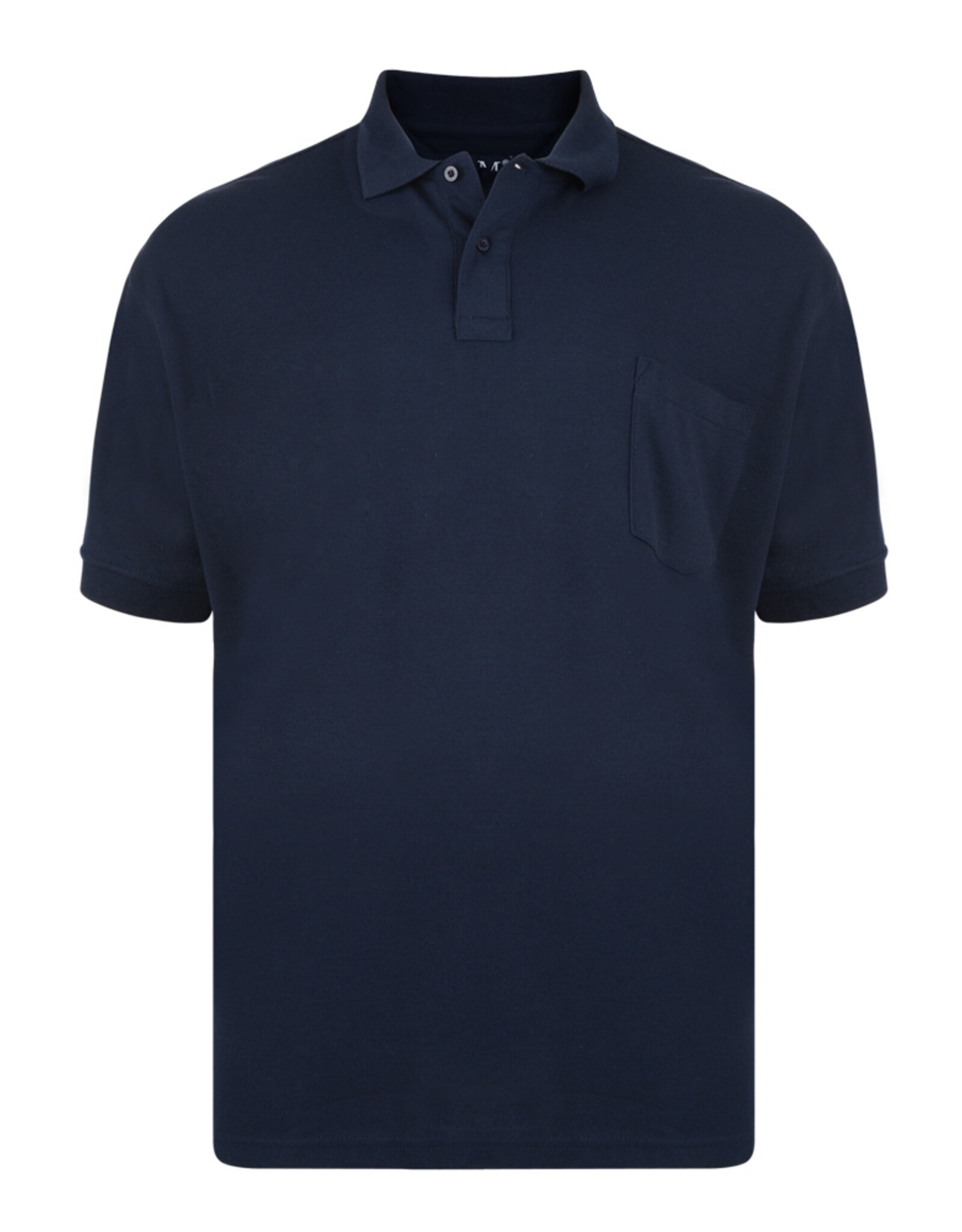Kam Jeans SALE 2XL BASIC POLOSHIRT met borstzak navy