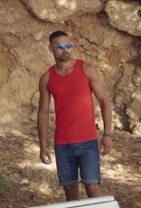 Fruit of the Loom SALE 3XL & 4XL SINGLET basic  'Valueweight Athletic Vest' grijs