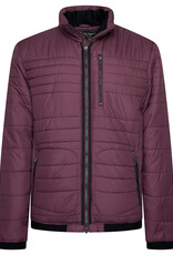 Kam Jeans SALE 4XL Lichtgewicht gewatteerde dons jack - bordeaux