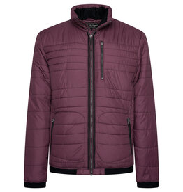 Kam Jeans SALE 4XL Lichtgewicht gewatteerde dons jack - bordeaux