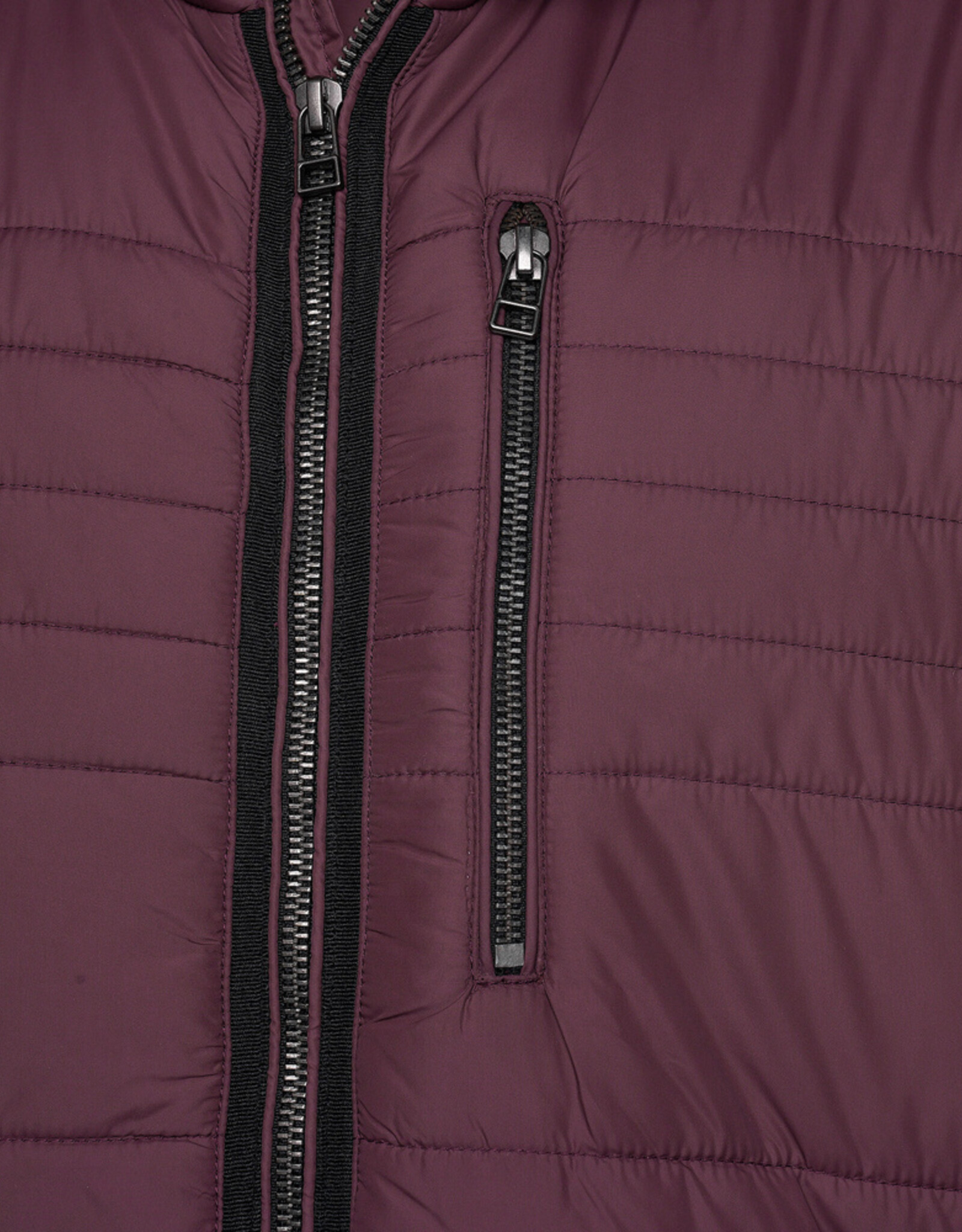 Kam Jeans SALE 4XL Lichtgewicht gewatteerde dons jack - bordeaux