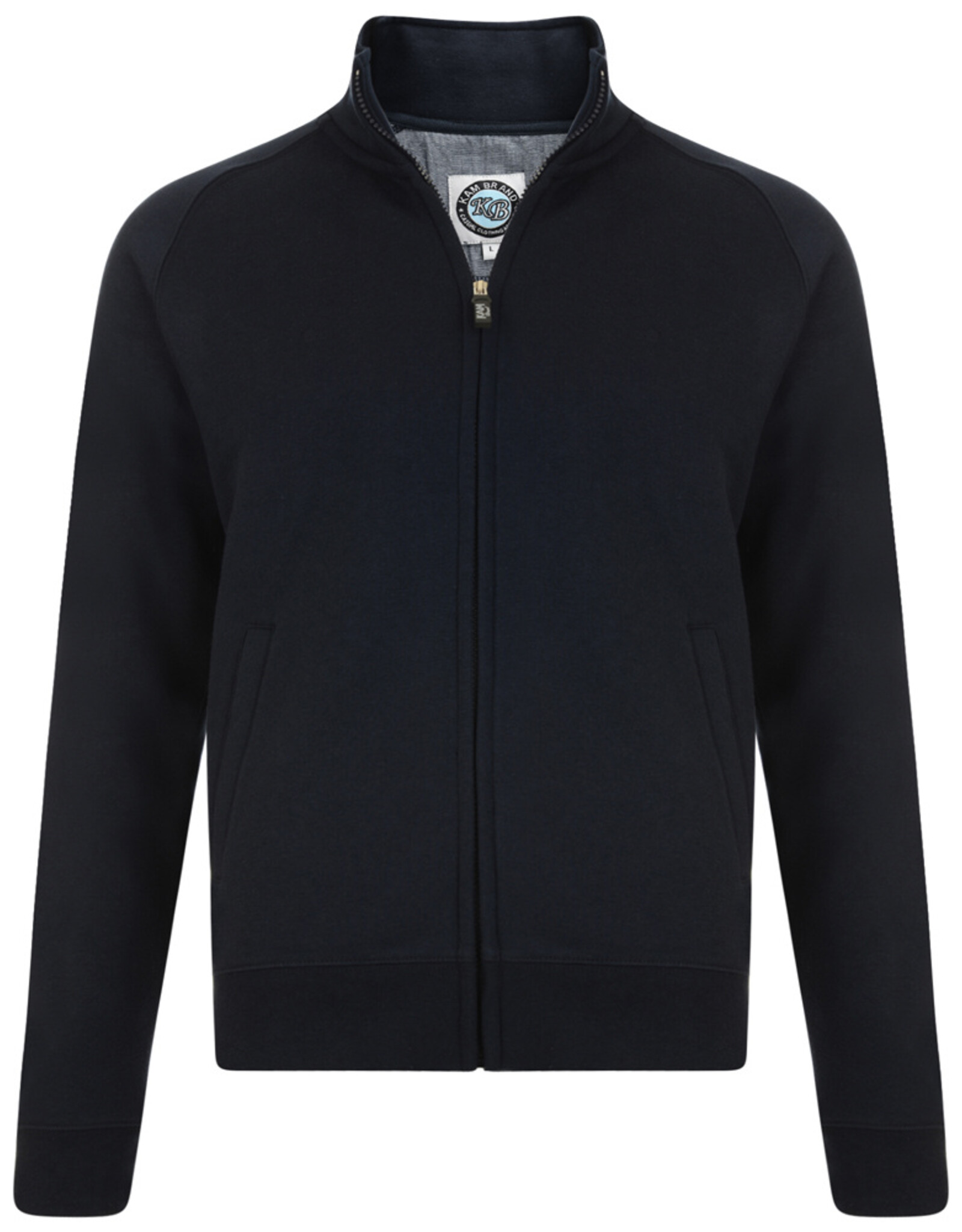 Kam Jeans SALE 3XL SWEATVEST classic zwart