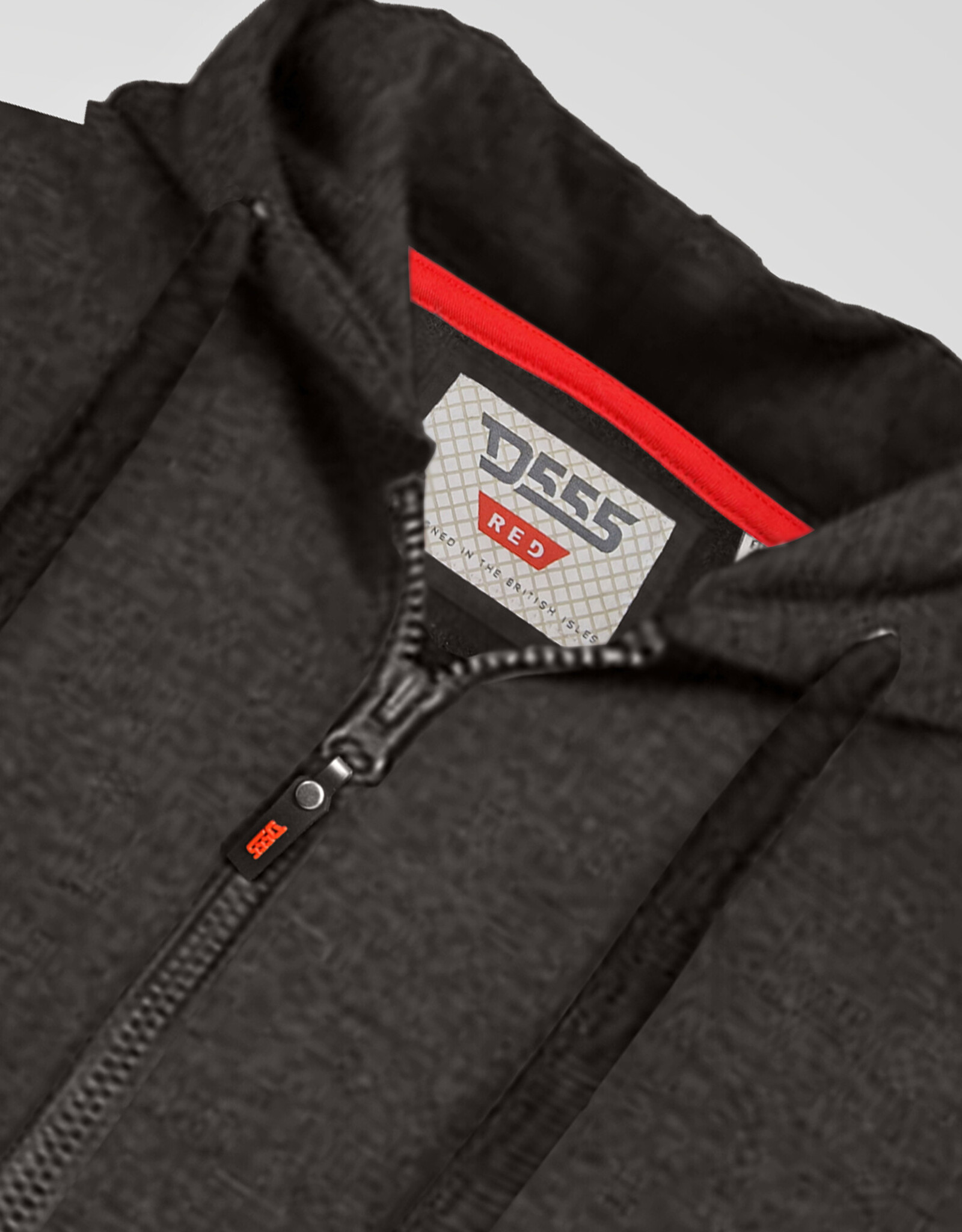 D-555 SWEATVEST met capuchon 'Cantor'