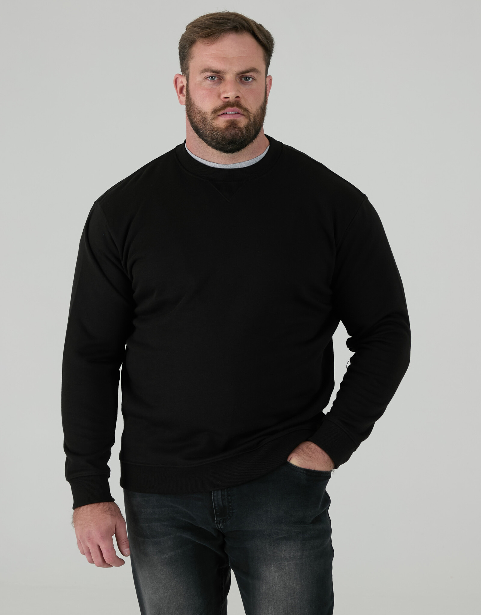 D-555 Basic  SWEATER SWEAT-D555