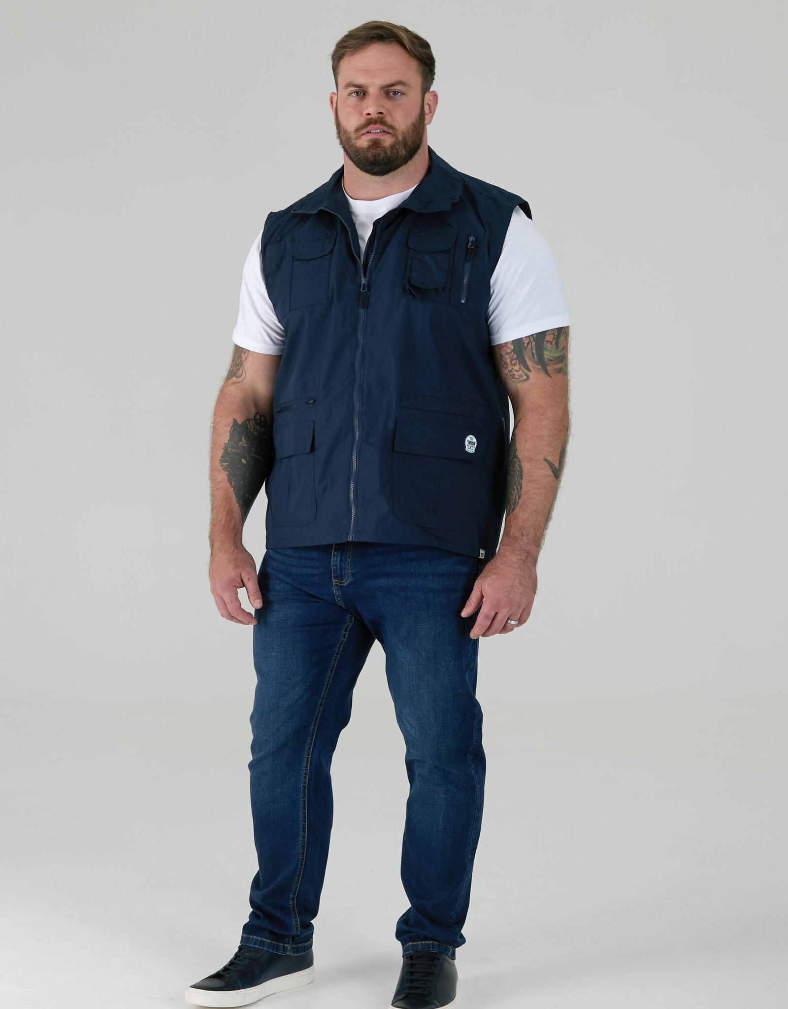 D-555 mouwloos vest ENZO D-555