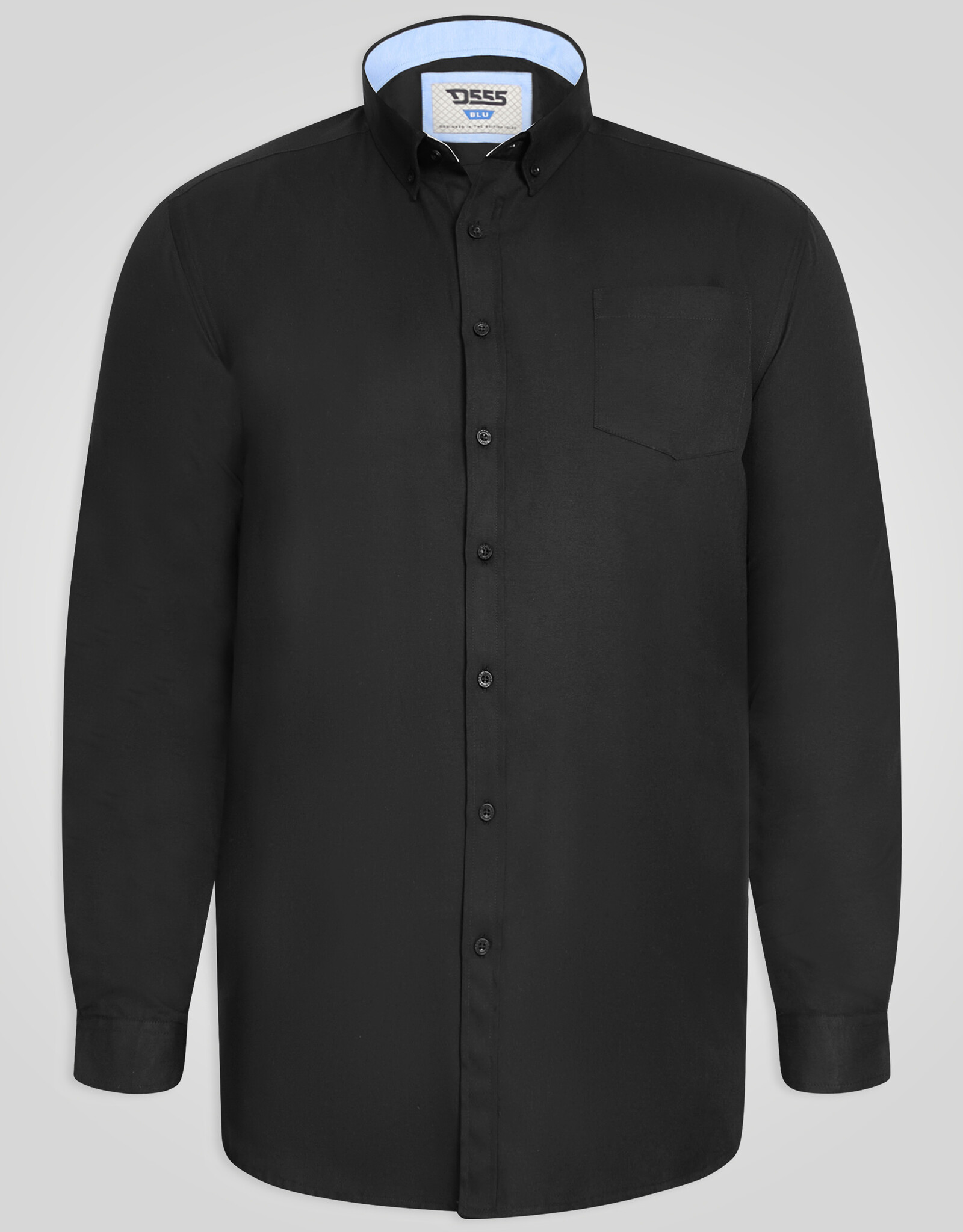 D-555 OVERHEMD richard casual lange mouw