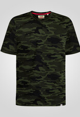 D-555 T-SHIRT GASTON camouflage korte mouw