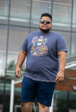 D-555 T-SHIRT STOCKPORT gitaar denim