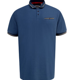 D-555 POLOSHIRT met borstzak 'Redditch 2' - blauw