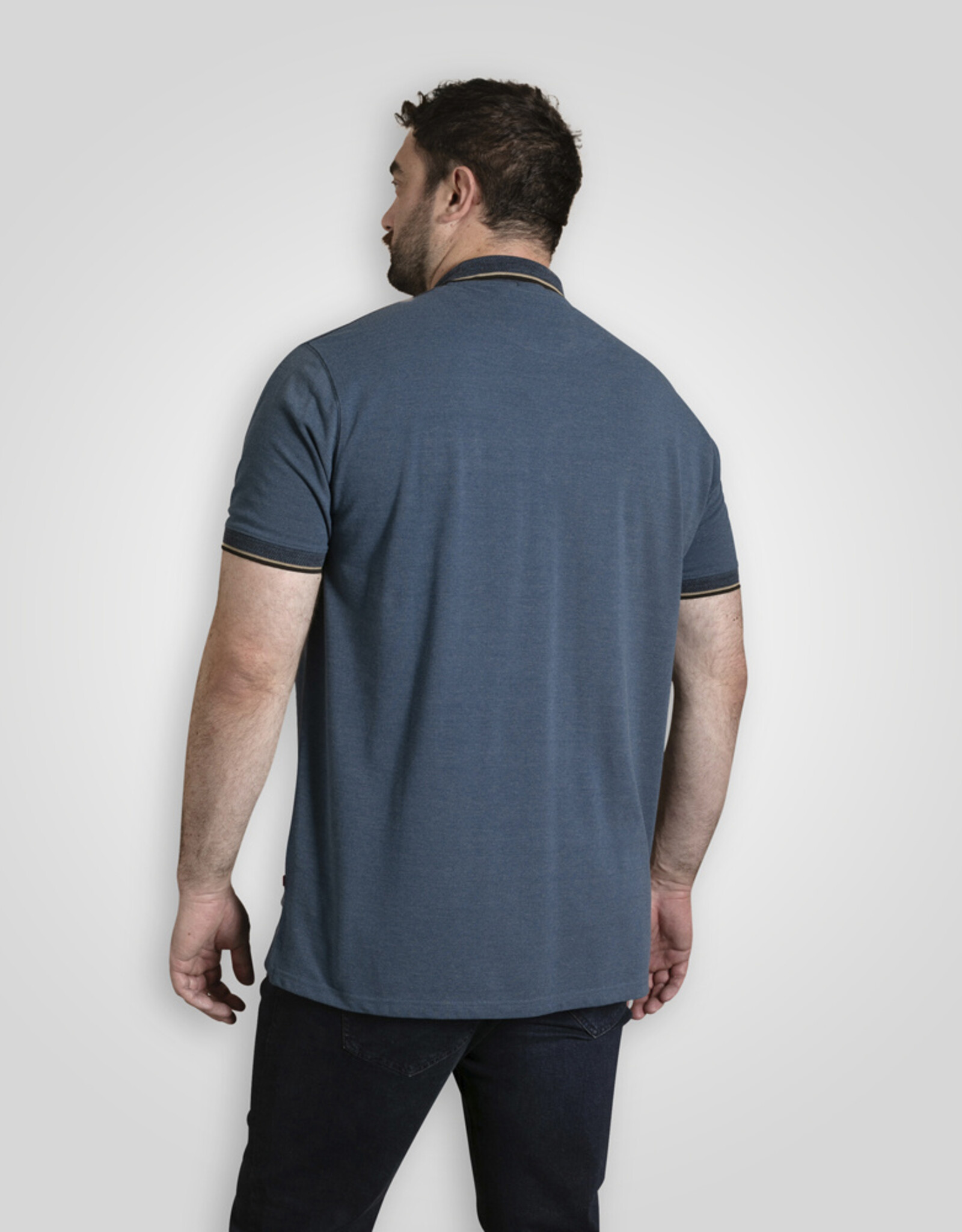 D-555 POLOSHIRT met borstzak 'Redditch 2' - blauw