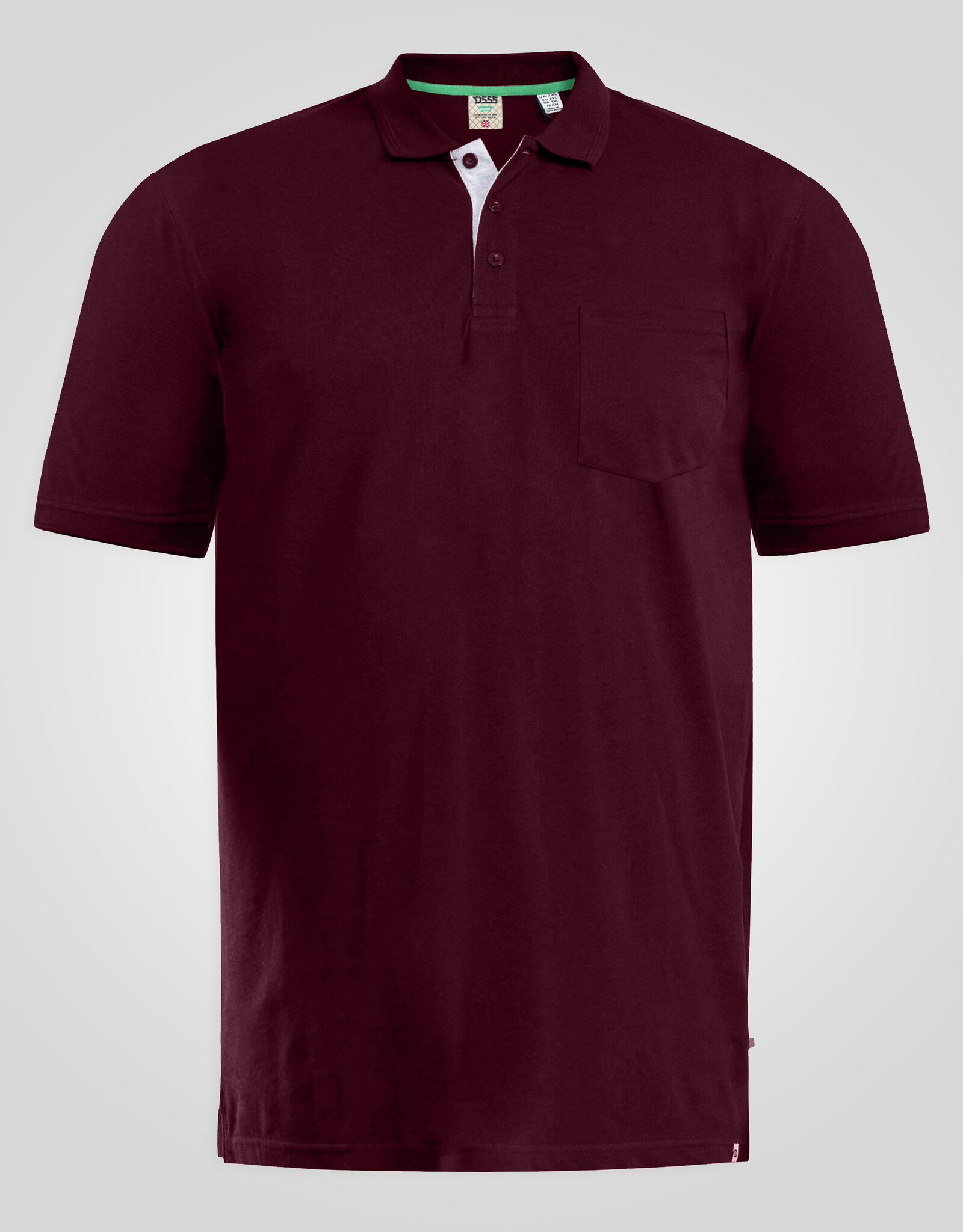 D-555 POLOSHIRT GRANT met borstzak