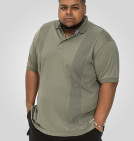 D-555 POLO chippenham voorpannel in jacqard stijl korte mouw