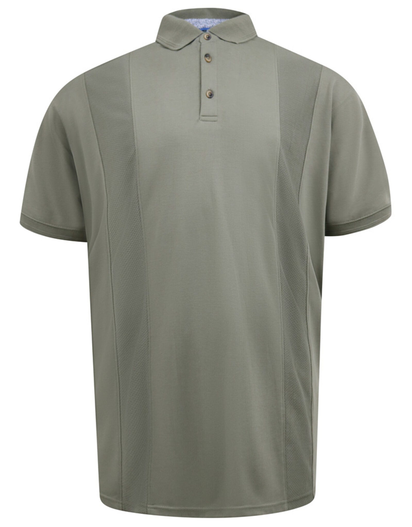 D-555 POLO chippenham voorpannel in jacqard stijl korte mouw