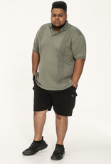 D-555 POLO chippenham voorpannel in jacqard stijl korte mouw